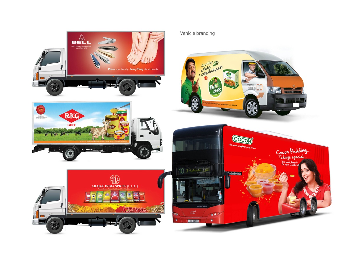 Transit Advertising detail showcase